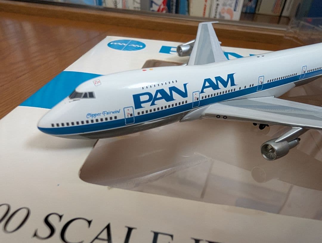 激レア 1/400 PANAM バンナム 747−100
