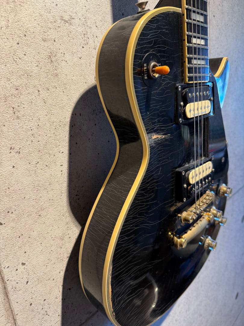 GRECOレスポールカスタム　ブラックビューティー