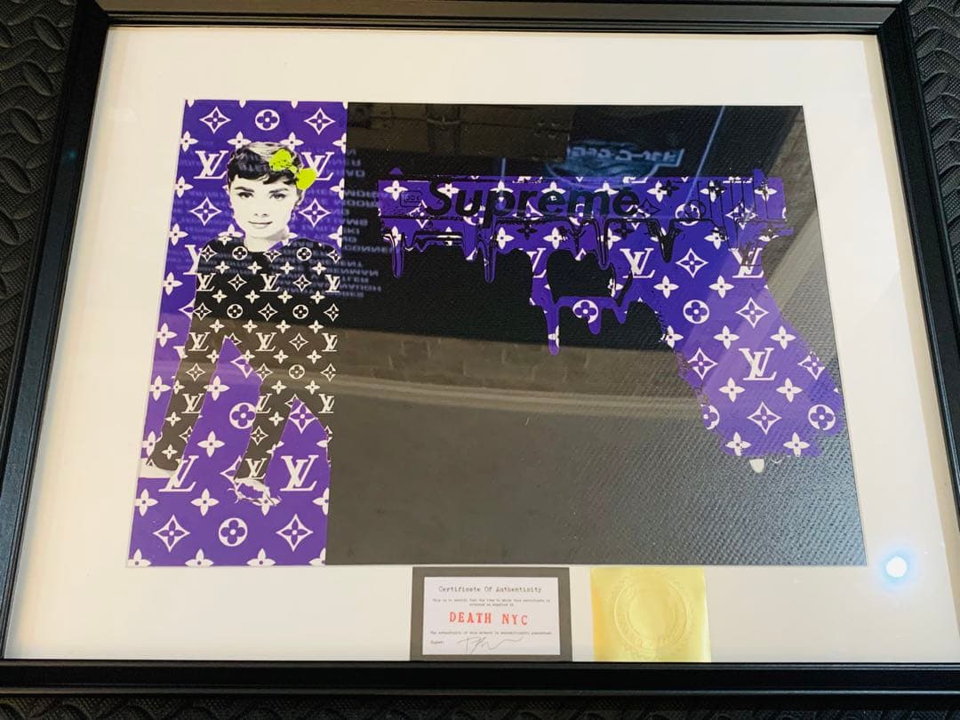 値下げ！世界 限定品正規DEATH NYC ポップアート オードリーヘップバーン