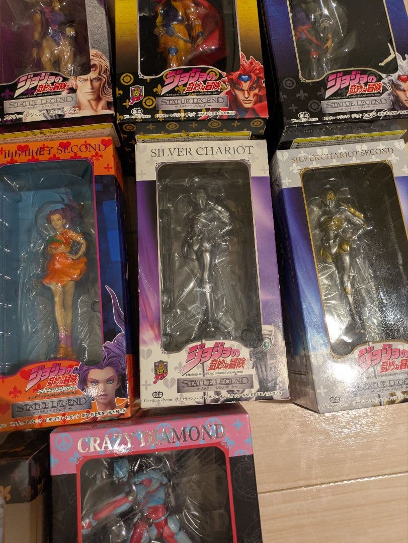 ジョジョの奇妙な冒険 フィギュア スタチューレジェンド　12体セット