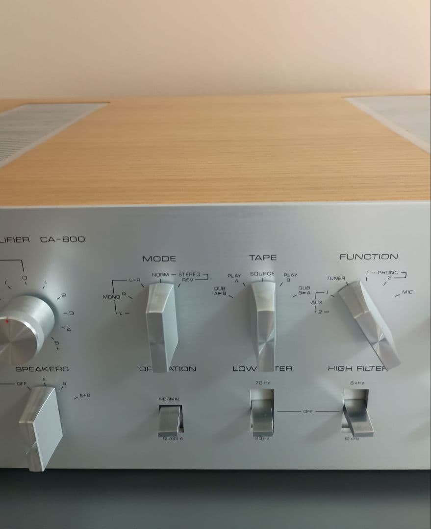 【美品】YAMAHA CA-800 プリメインアンプ