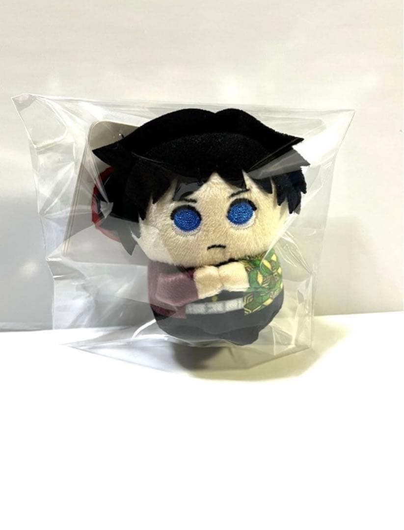 冨岡義勇　鬼滅の刃　ミニミニフレンズ　ぬいぐるみ　マスコット　タグ付き