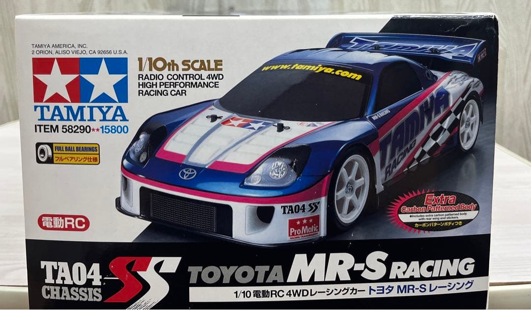 ホビーラジコン TAMIYA TOYOTA MR-S RACING 1/10 EX