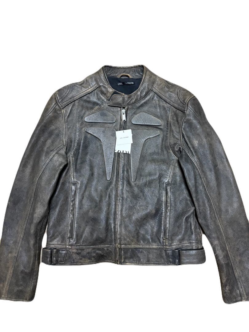 【ZARA】LEATHER RIDERS JACKET