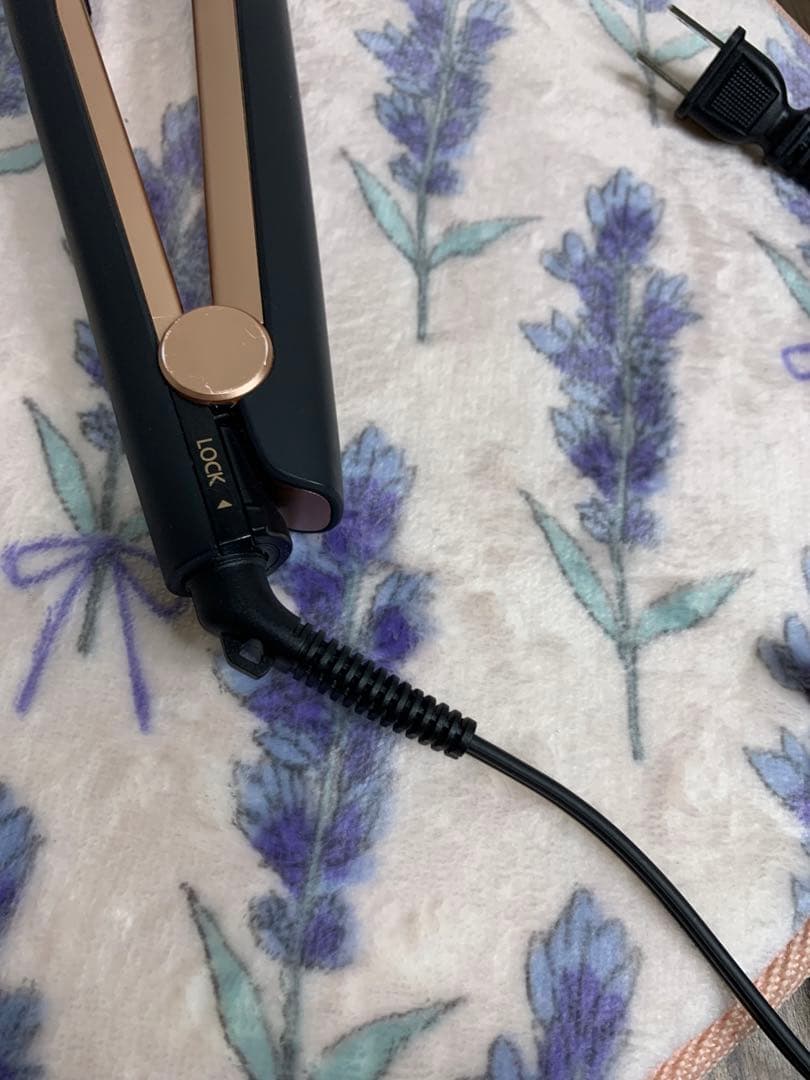 【美品】Panasonic ナノケア　ストレートヘアアイロン　EH-HS0E