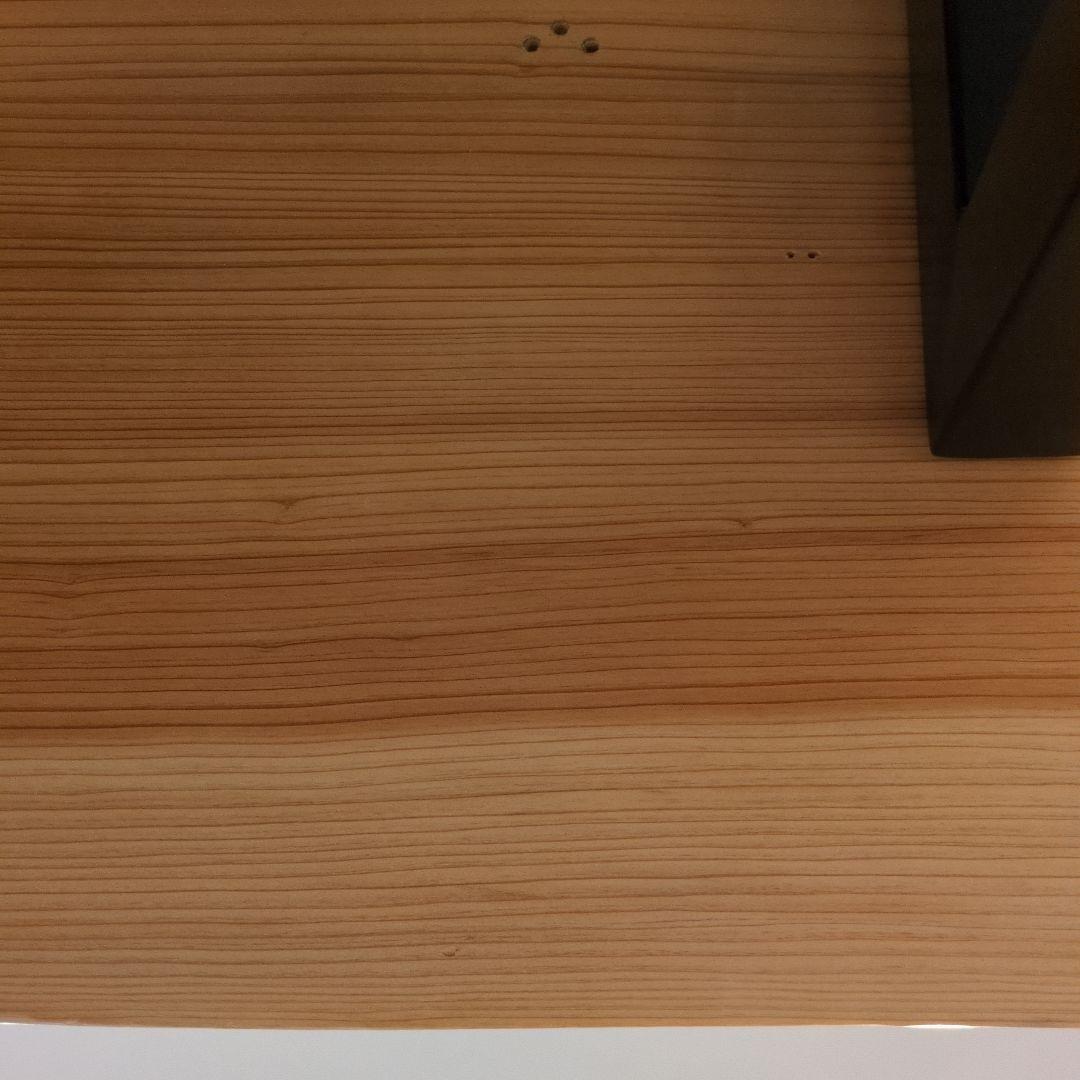 無垢材 ダイニングテーブル 一枚板+脚　杉