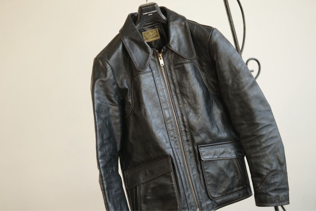 JOE McCOY 70s ホースハイド レザージャケット 38