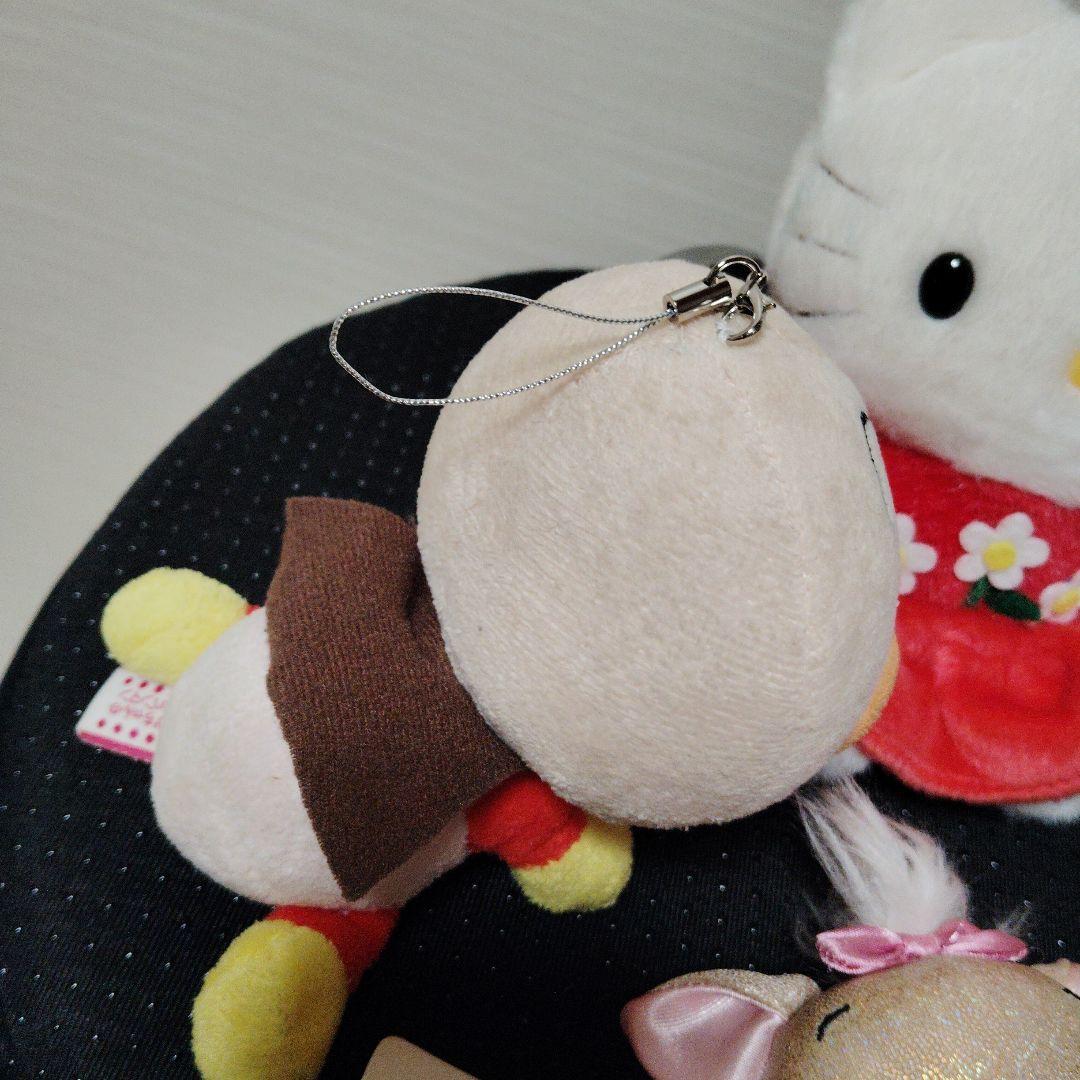 hello Kitty ハローキティ ぬいぐるみ キーホルダー付き