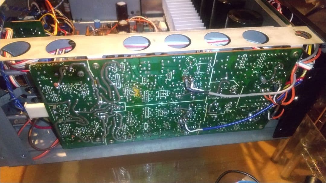 SANSUI AU-D707F ブラック ステレオプリメインアンプ メンテ施工済