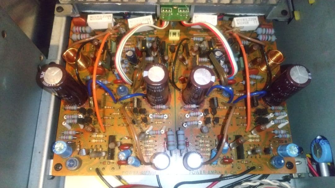 SANSUI AU-D707F ブラック ステレオプリメインアンプ メンテ施工済