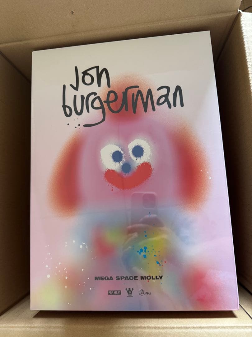 ぬいぐるみ Jon Burgerman Mega Space Molly 400%