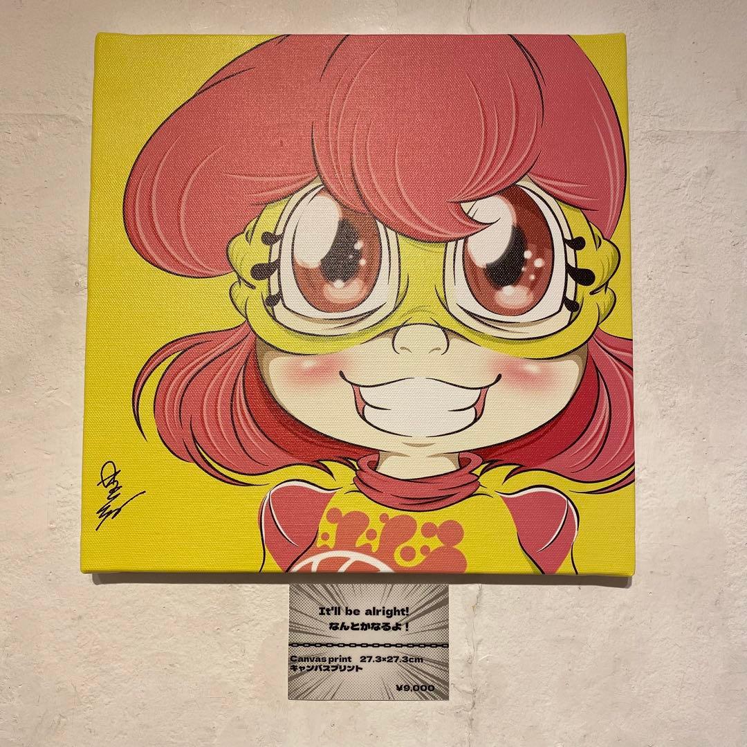 キャンバスアート プリント オリジナルヒーロー ブレイブルビー おるとえー