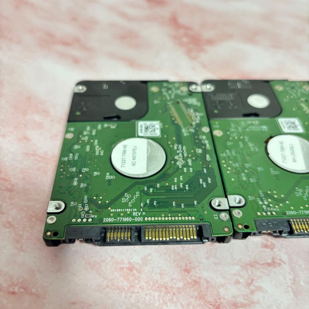 【1TB】【Western Digital製 統一】★2.5インチ★内臓HDD★