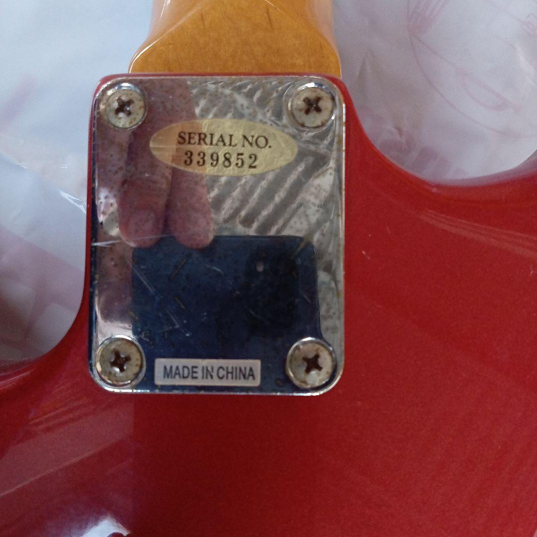 BUSKER'S エレキギター レッド　動作確認済✅️