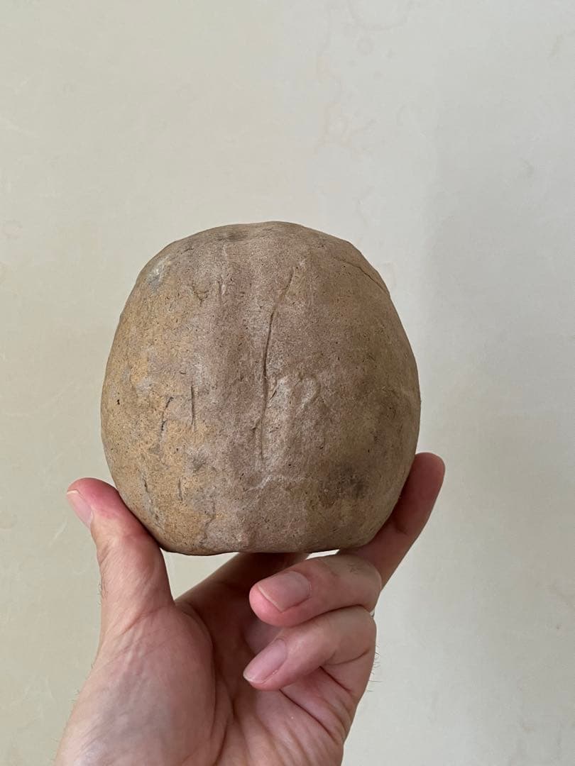 高崎達磨 達磨の木型　2 張子の達磨　中身あり　木型付き　骨董　民藝