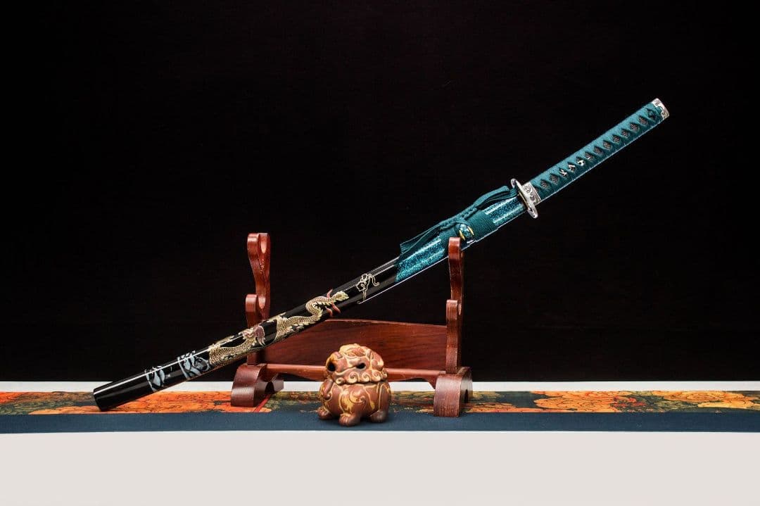 1050-武具 刀装具 日本刀　模造刀 居合刀 武士道 武蔵 鑑賞用 手鍛造打