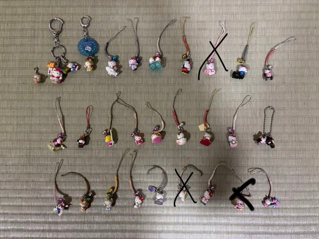 【レア】ご当地キティ ハローキティ 根付け 26個セット