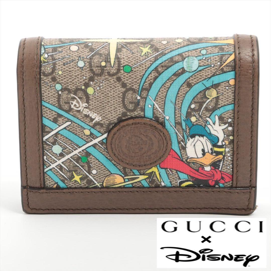 ☆ GUCCI x Disney☆ マイクロGGスプリーム コンパクト財布