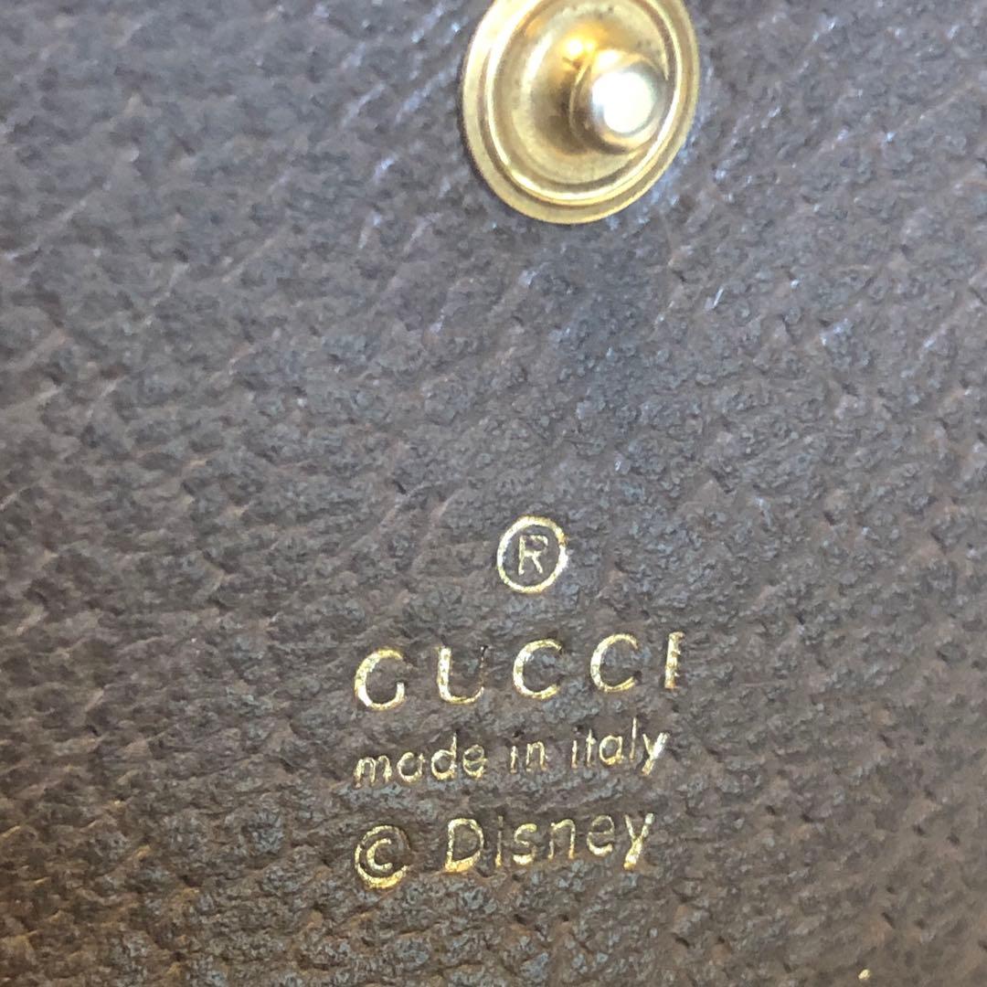 ☆ GUCCI x Disney☆ マイクロGGスプリーム コンパクト財布