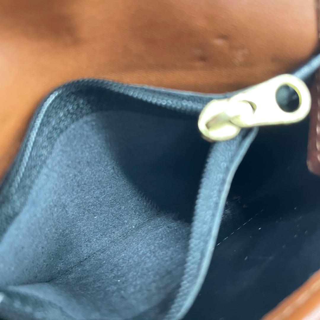 オールドコーチ　ケース　ミニ財布 ブラウン　希少レア