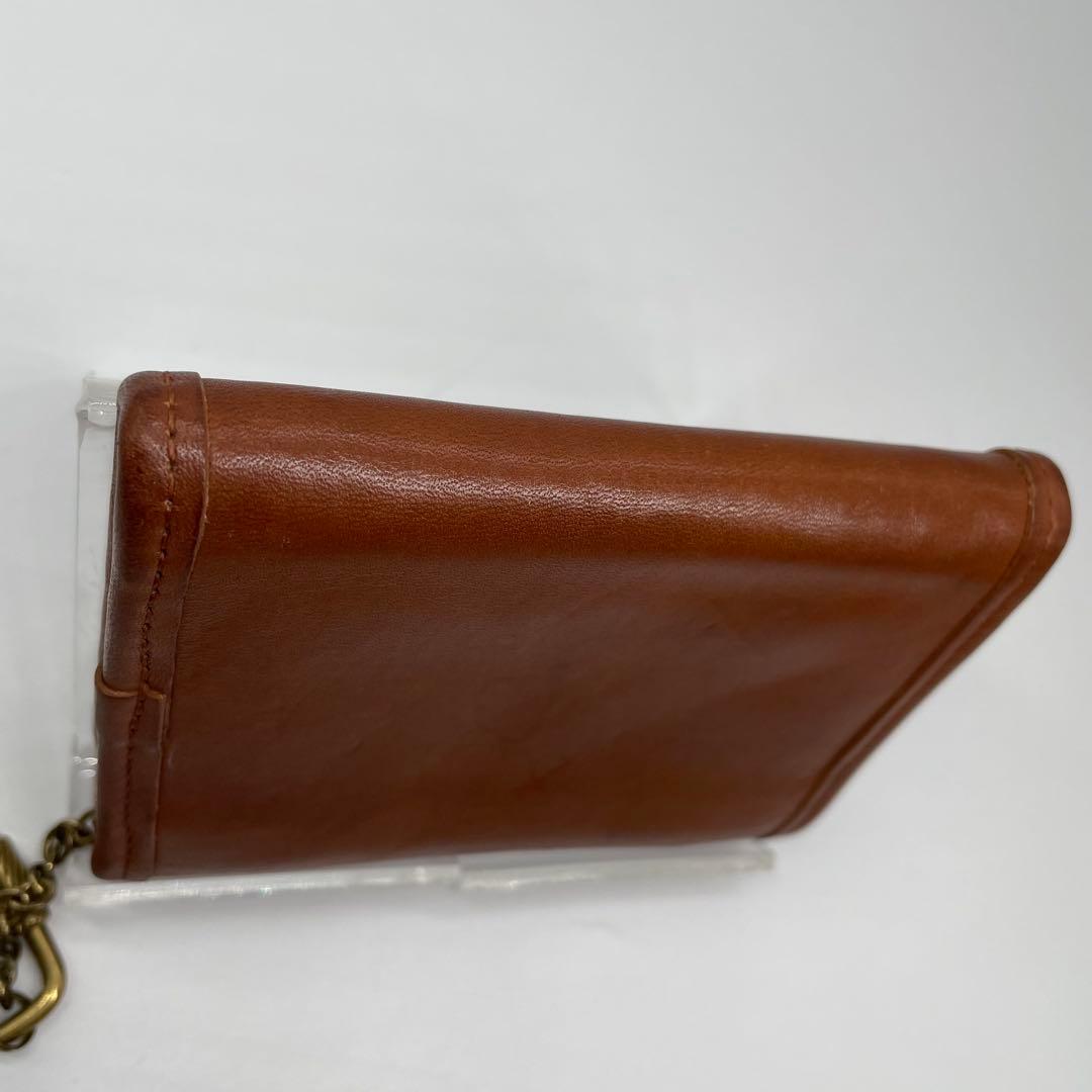 オールドコーチ　ケース　ミニ財布 ブラウン　希少レア