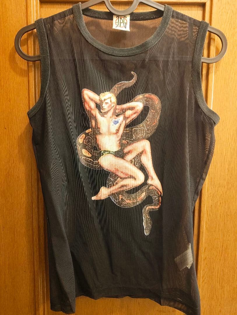 ヴィンテージ Jaen Paul GAULTIER メッシュタンクトップ