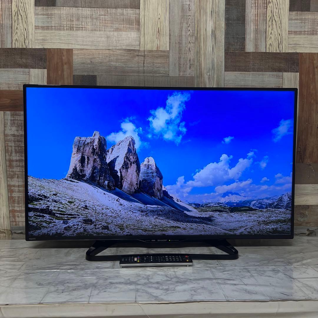 即日受渡❣️全国送料込シャープ40型液晶テレビユーチューブ可Wチューナー