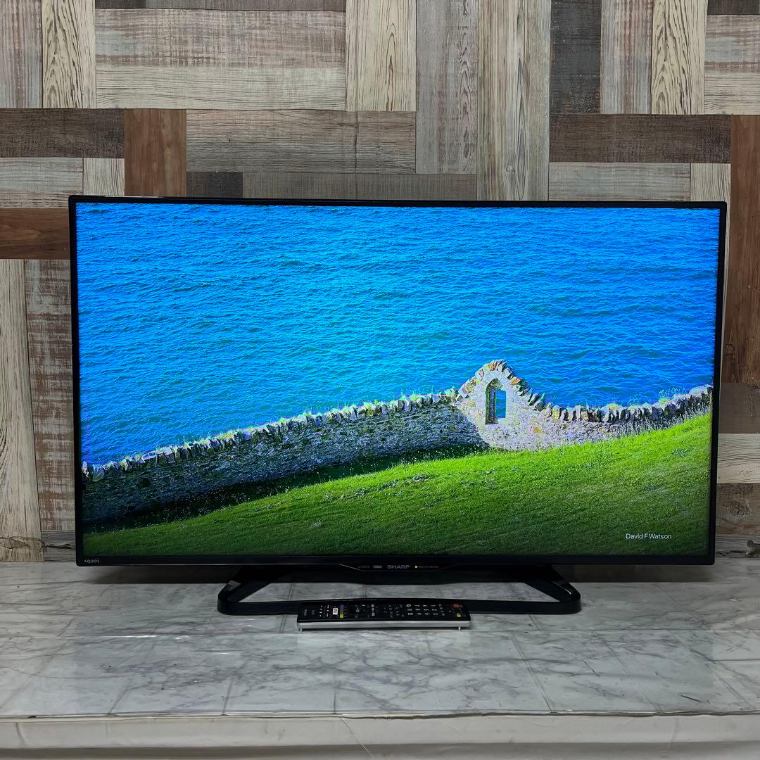 即日受渡❣️全国送料込シャープ40型液晶テレビユーチューブ可Wチューナー