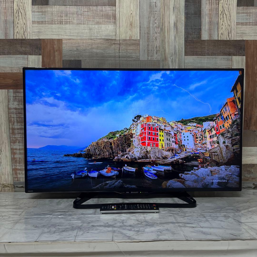 即日受渡❣️全国送料込シャープ40型液晶テレビユーチューブ可Wチューナー