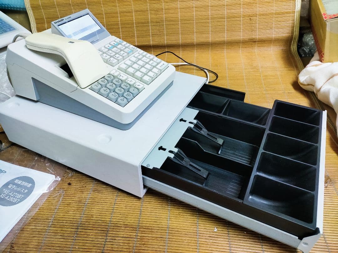 シャープレジスターXE-A280BT　PC連携　スキャナ付き　061553