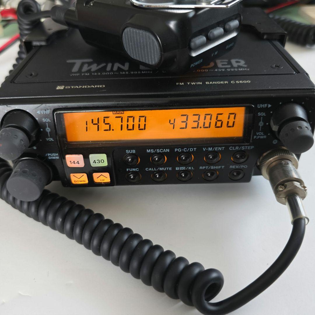 中古　STANDARD FMトランシーバー C5600　技適登録番号有り　動作品