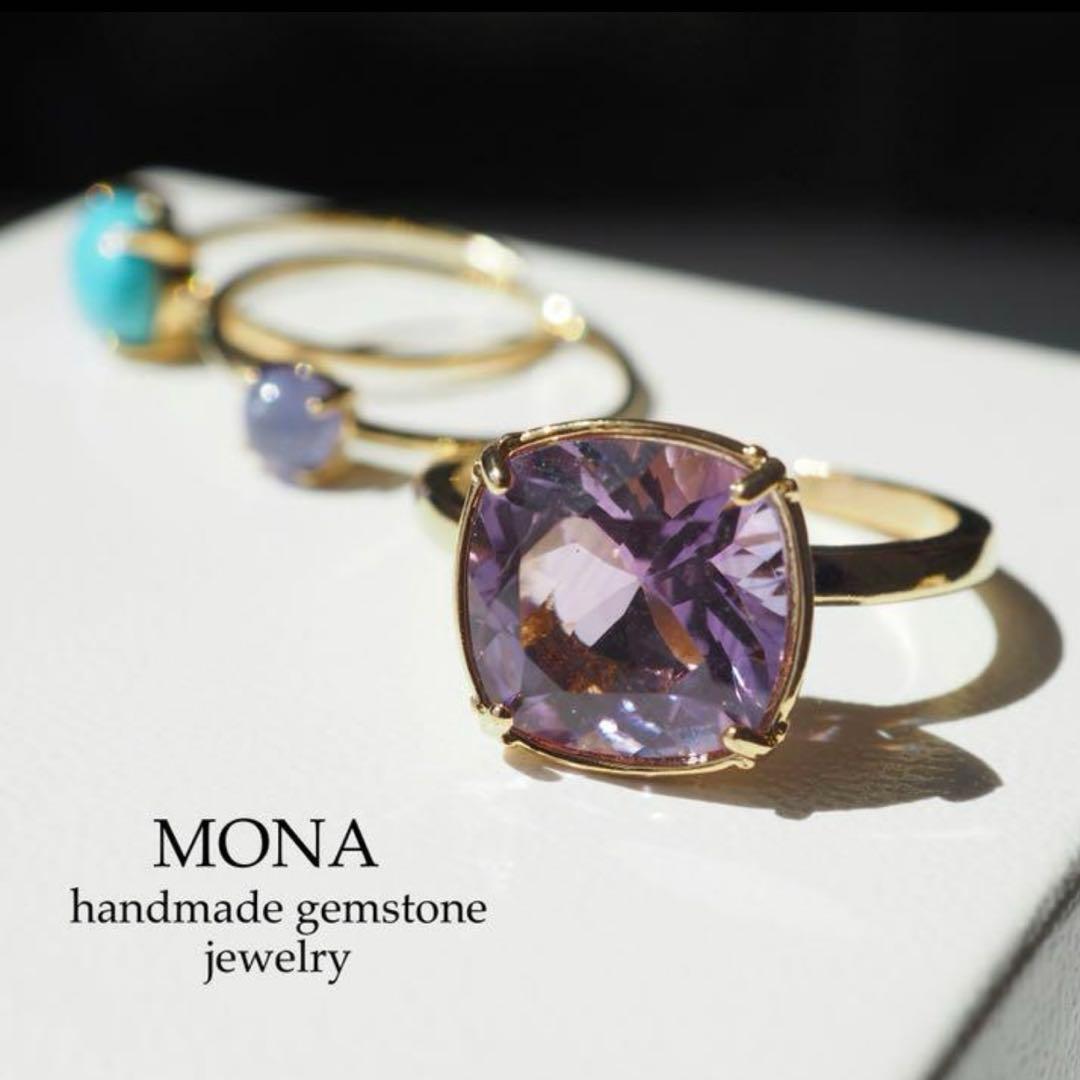 【きよ】レッドカラーコーラル(赤珊瑚)のシンプルネックレス