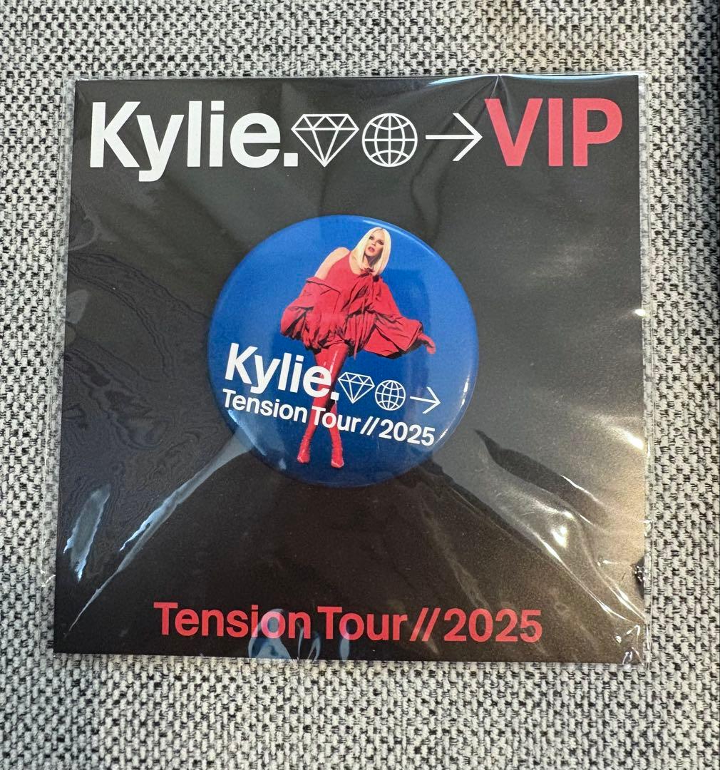 【希少品✨】カイリー・ミノーグ VIPトートバッグ、ピンバッチ、ストラップ