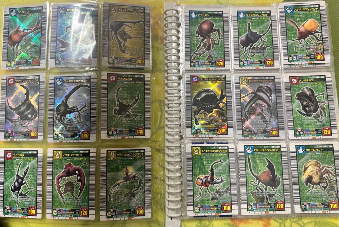 ムシカード・アダーコレクションコンプ ムシキング 2006ファースト セット