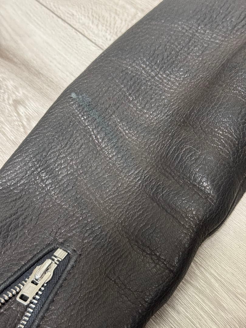 ルイスレザー×リアルマッコイズ ライトニング 38 ディアスキン エイジング済み