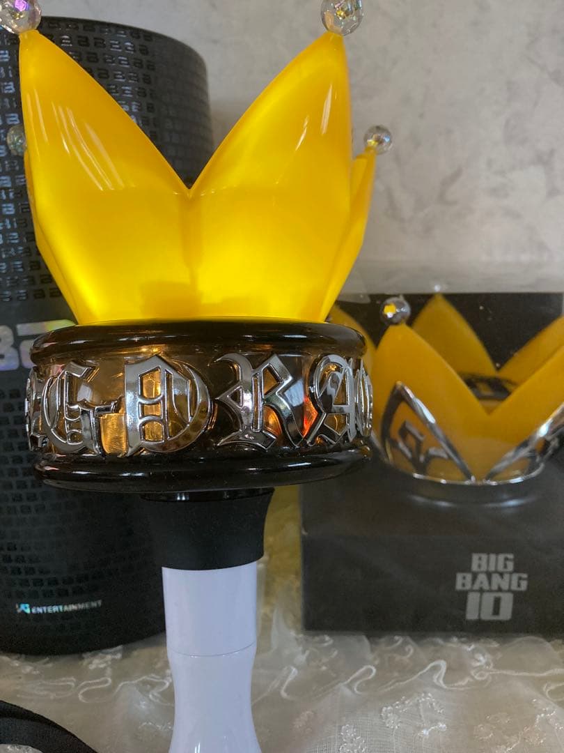 BIGBANG ペンライト➕ＧDRAGONペンライトリング➕10周年ヘッド