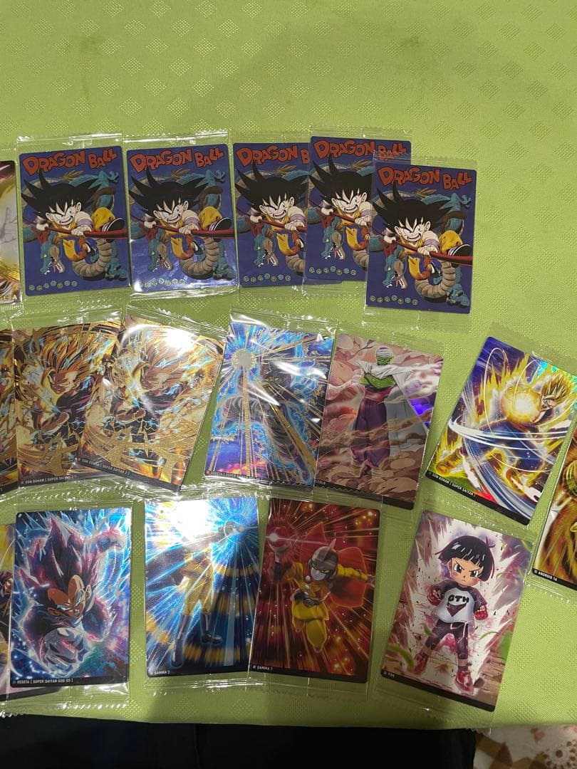 ドラゴンボールカードセット ホログラム仕様イタジャガ