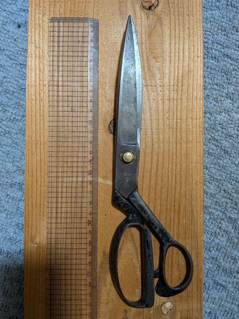 東京全弘(竹之助)アンティーク高級ハサミ1点物