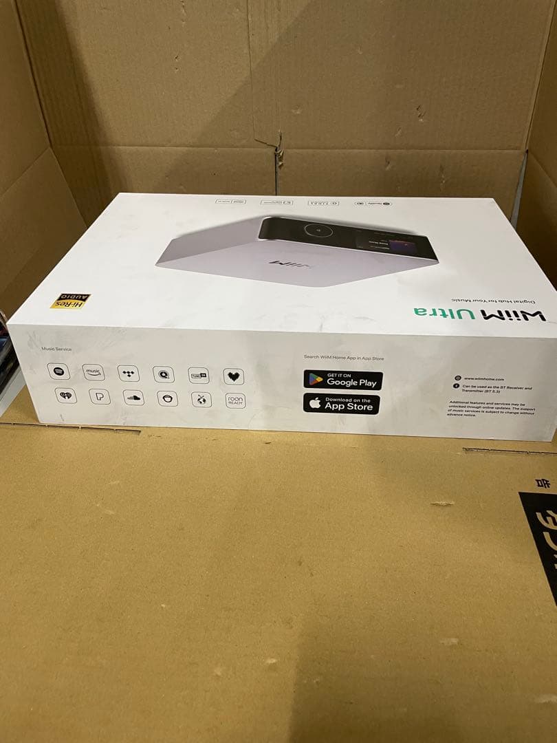 WiiM Ultra 音楽ストリーマー＆デジタルプリアンプ シルバー