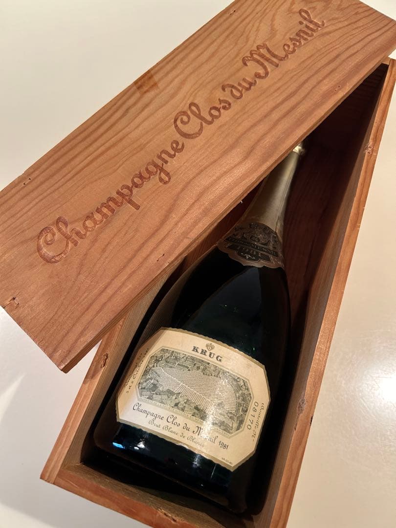 Krug Clos du Mesnil 1981 ヴィンテージ　シャンパン