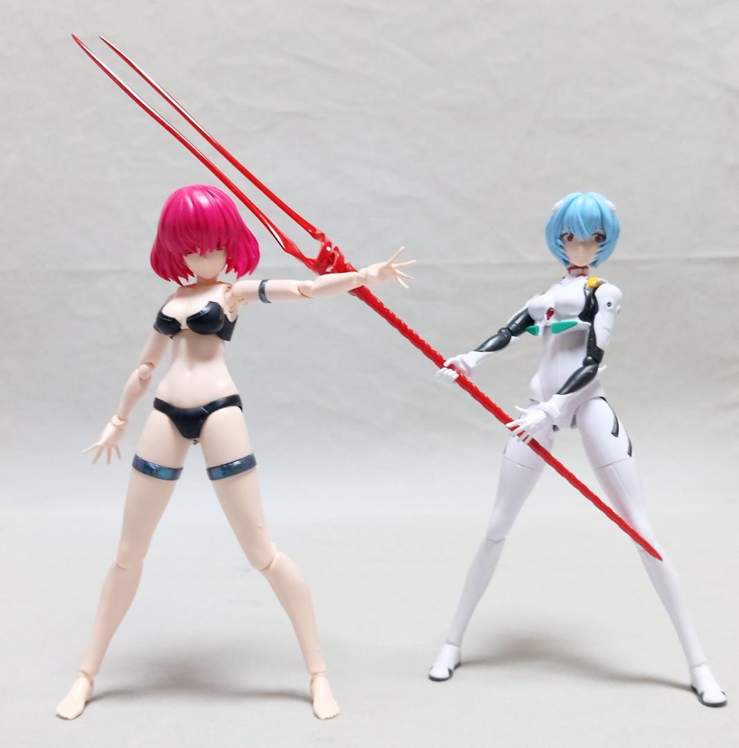 2体セット 完成品 30MP 綾波レイ(プラグスーツVer.) 組立て済