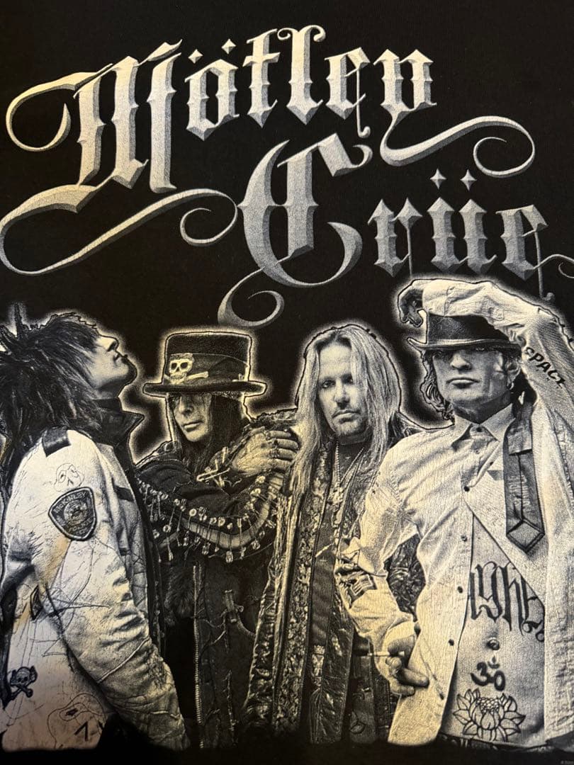 バンドTシャツ モトリークルー2008年ライブツアーTシャツXL ブラック美品