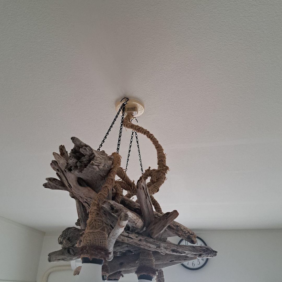 NO.L280 流木ペンダントライト 5灯　LED60W相当×5灯付　20帖OK