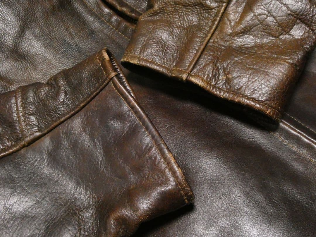 サテンライナー！ビッグサイズ40！TALON！ショット659トラッカージャケット