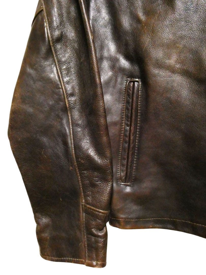 サテンライナー！ビッグサイズ40！TALON！ショット659トラッカージャケット