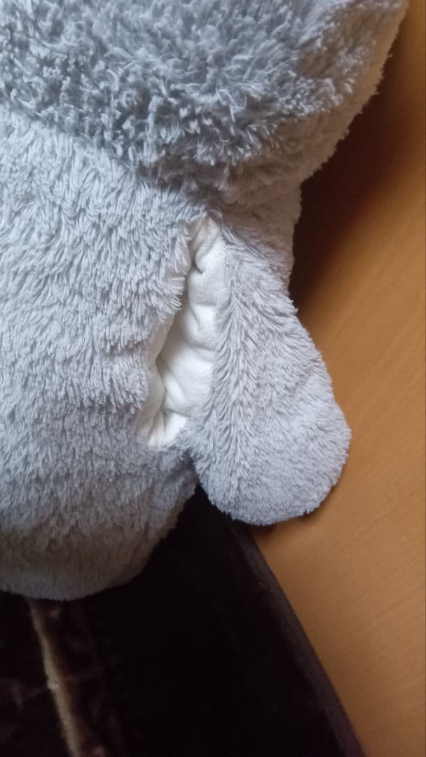 ニトリ　Nウォームヌイグルミ　アライグマ　Q L ぬいぐるみ　あらいぐま