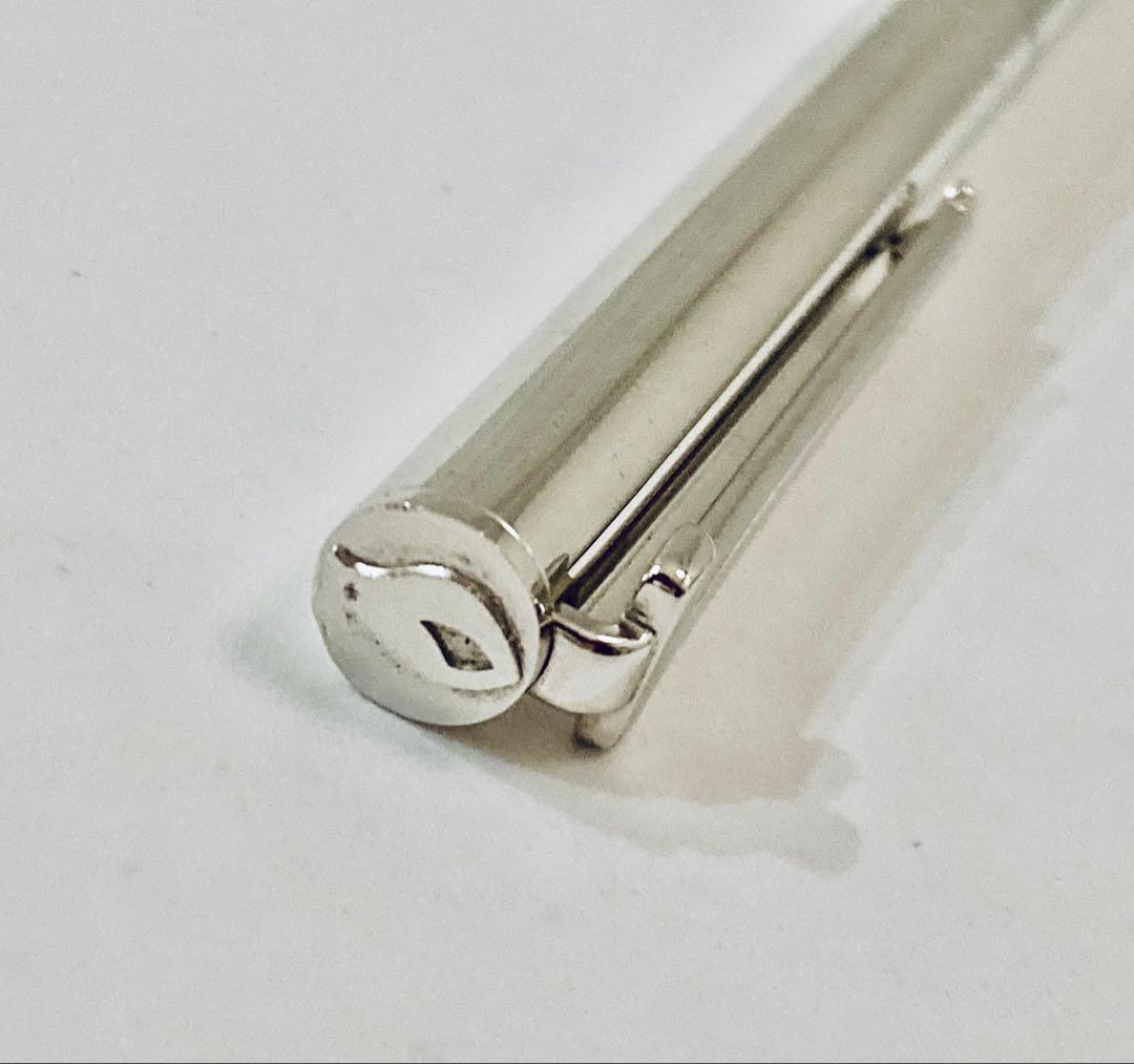 ルテニウム仕上げ◆ティファニー Tクリップ高級ボールペン　Tiffany&Co.