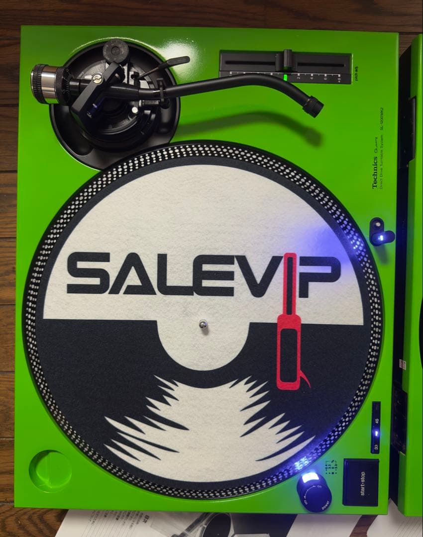 Technics SL-1200MK2 カスタム ターンテーブル2台