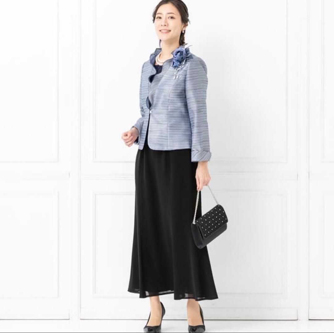 ビーズ刺繍のパーティーバッグ　ブラック