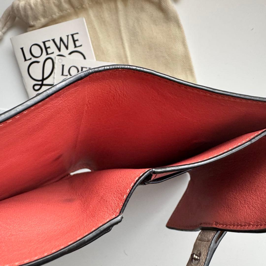 【美品】 169 LOEWE ロエベ 3つ折り財布